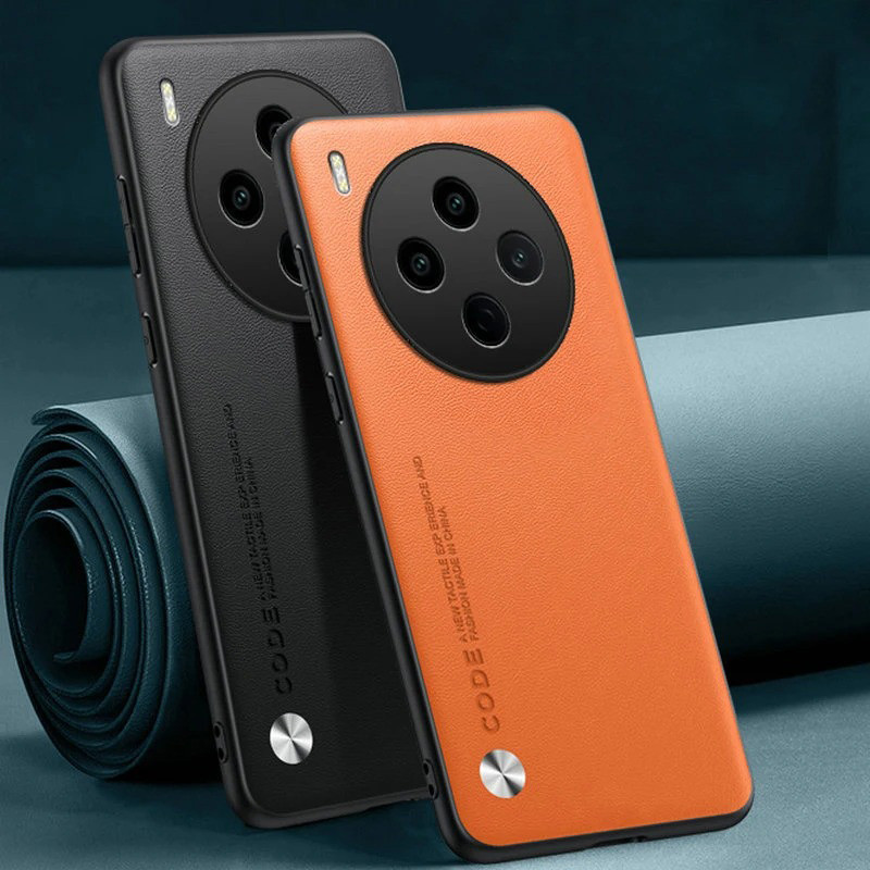 สําหรับ Vivo Y500 / Y500 Pro กันกระแทกหรูหราเคลือบปกหนัง PU ธุรกิจกรณี