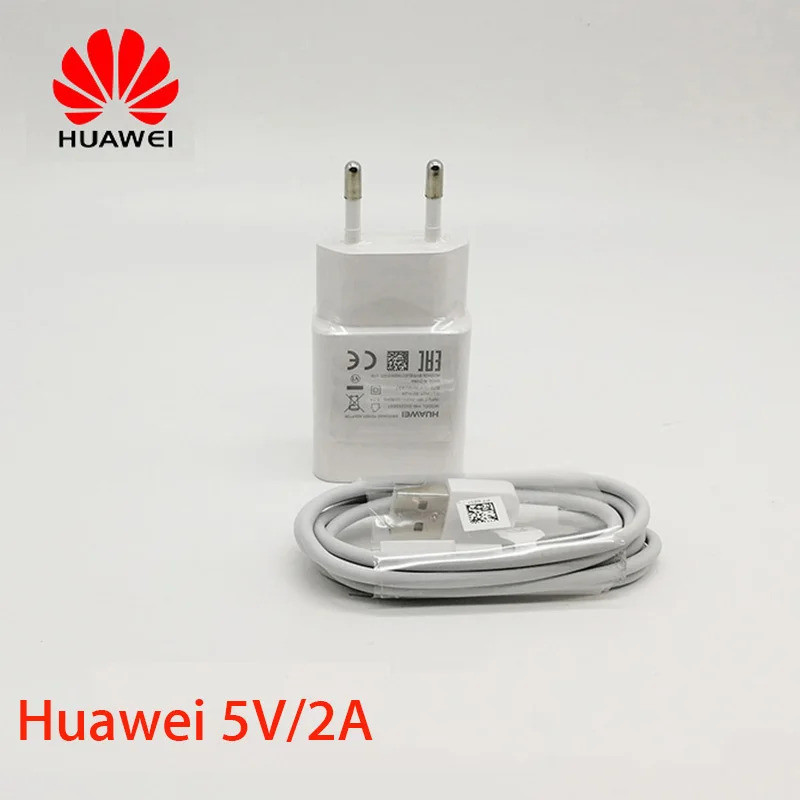 Huawei Charger 5v 2a อะแดปเตอร์ Micro Usb สาย Honor 8x 7x 7a 6a Y7 Y6 2017 Y3 P8 Lite Y7 Prime 2018 