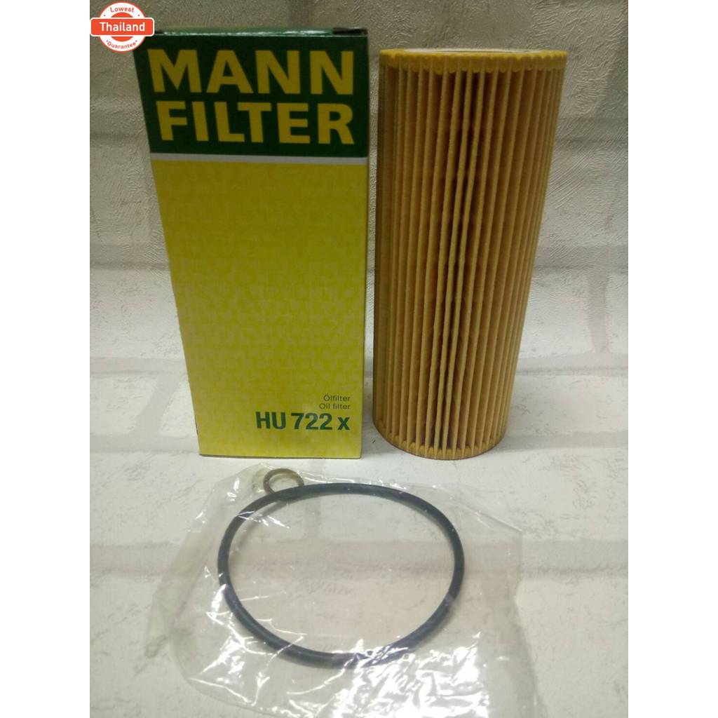 กรองน้ำมันเครื่อง  BMW  X3  E83   2003 - 2010   รุ่น  2.0d     Oil Filter Mann  HU 722x / HU722x