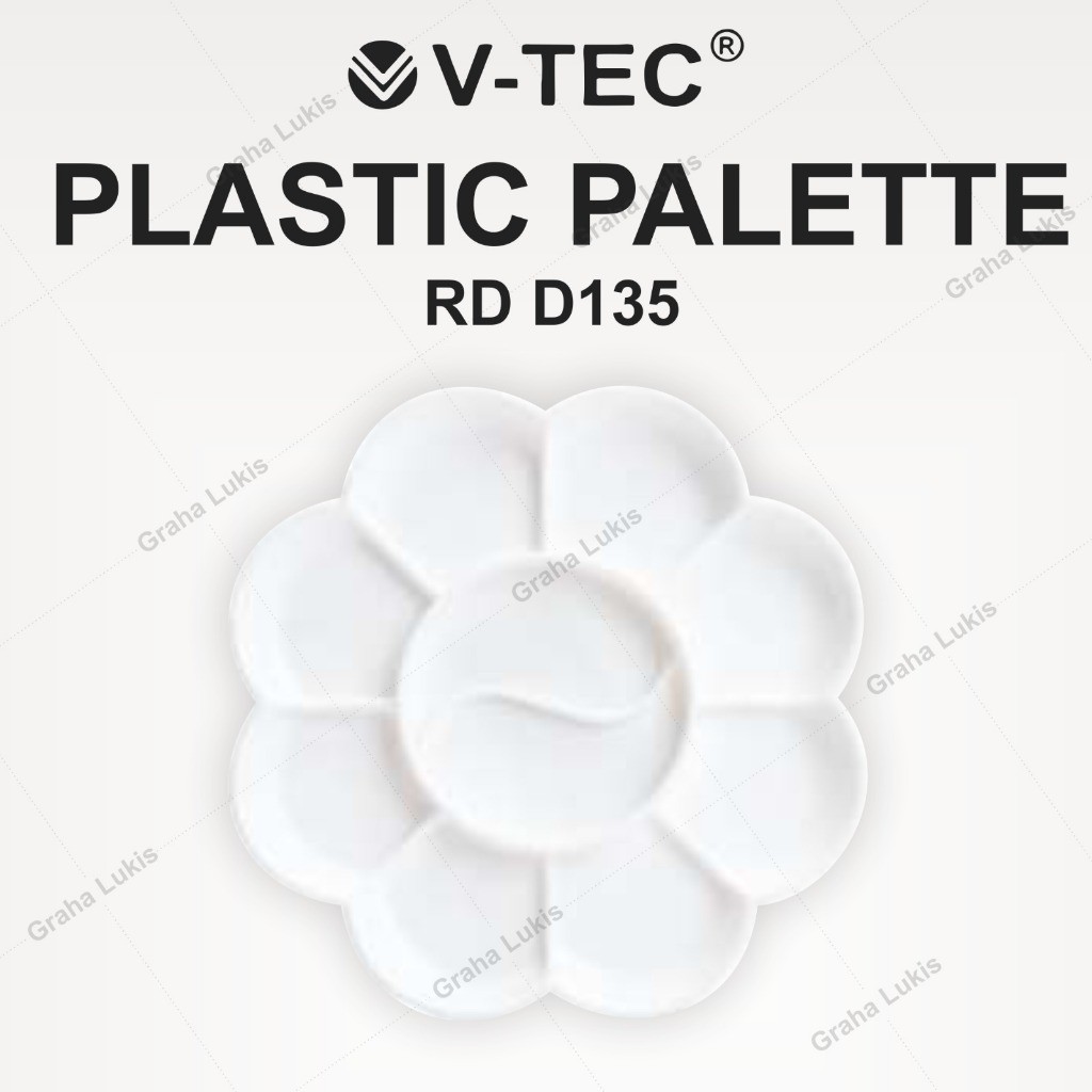 V-Tec Palette RD D135 - พาเลทสีน้ํา