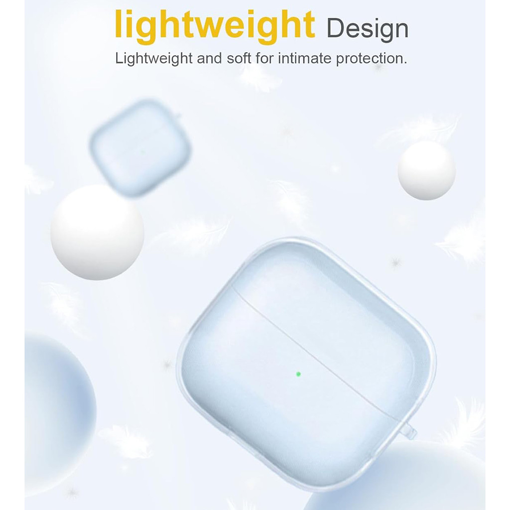 เคสใสสําหรับ Huawei FreeClip 2 พร้อมชุดทําความสะอาดเชือกเส้นเล็กฝาครอบป้องกัน TPU แบบนุ่ม - รูปที่ 2