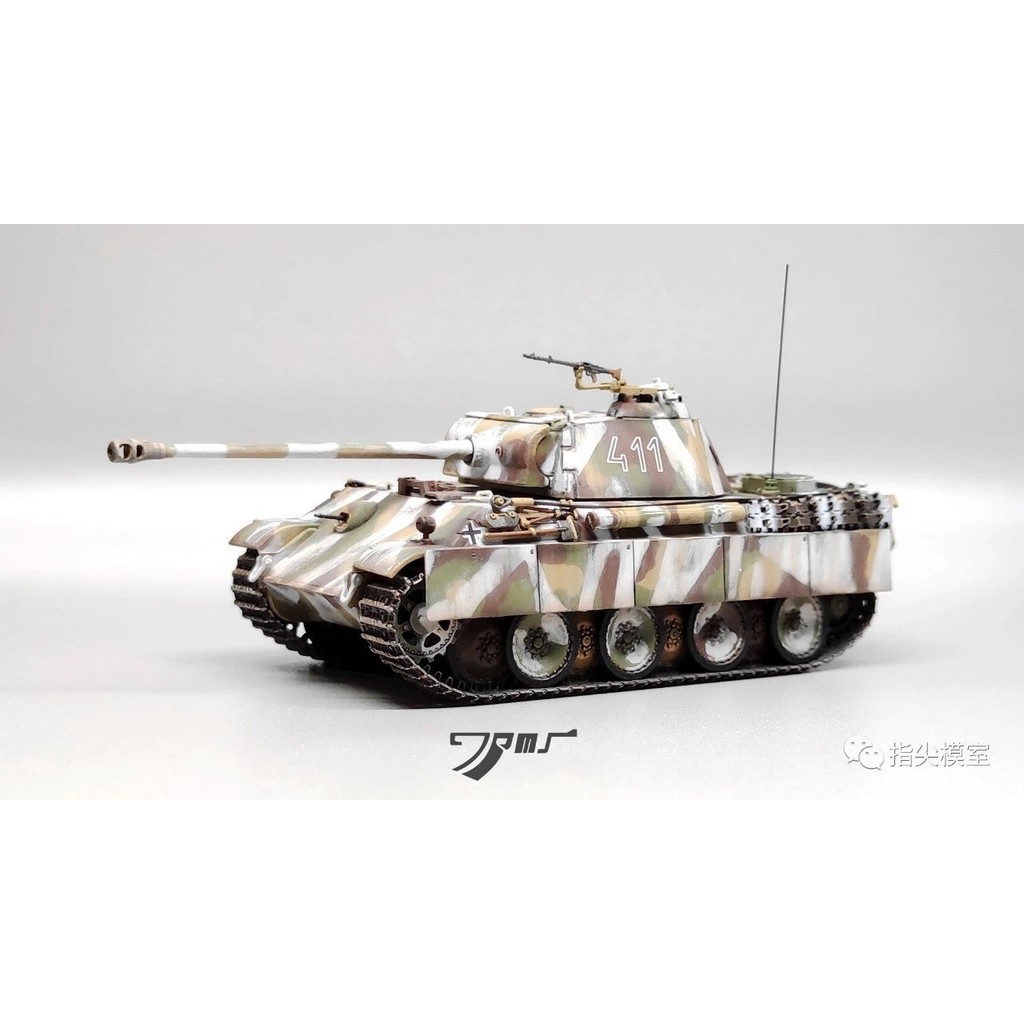 1/72 ปลายนิ้ว 72032 Leopard g Snow Camouflage Dismantled SF บนการจัดส่ง