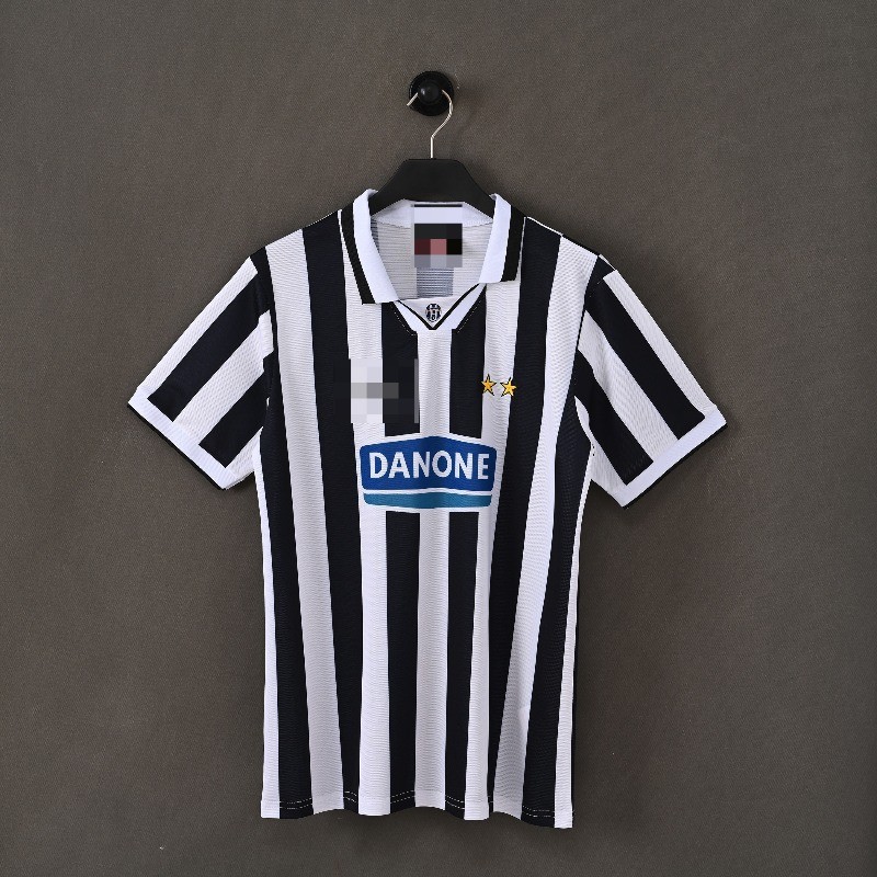 Retro 94-95 Juventus home football short Sleeve jersey
