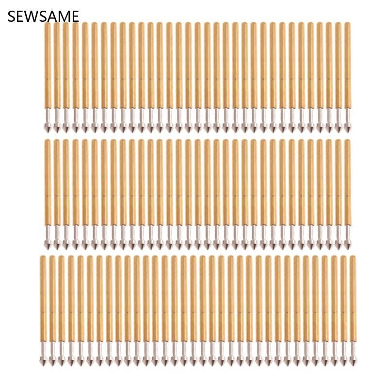 SEWSAME 16 มม.รอบหัว Pin P75-E2 ฤดูใบไม้ผลิ Test Probe Pogo Pin เครื่องมือทดสอบสําหรับ PCB Test
