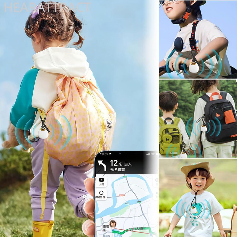 HEARATTRACT สมาร์ทบลูทูธสัตว์เลี้ยง Locator เด็ก Anti-Loss Locator กระเป๋าสตางค์กันน้ํา Remote Preci