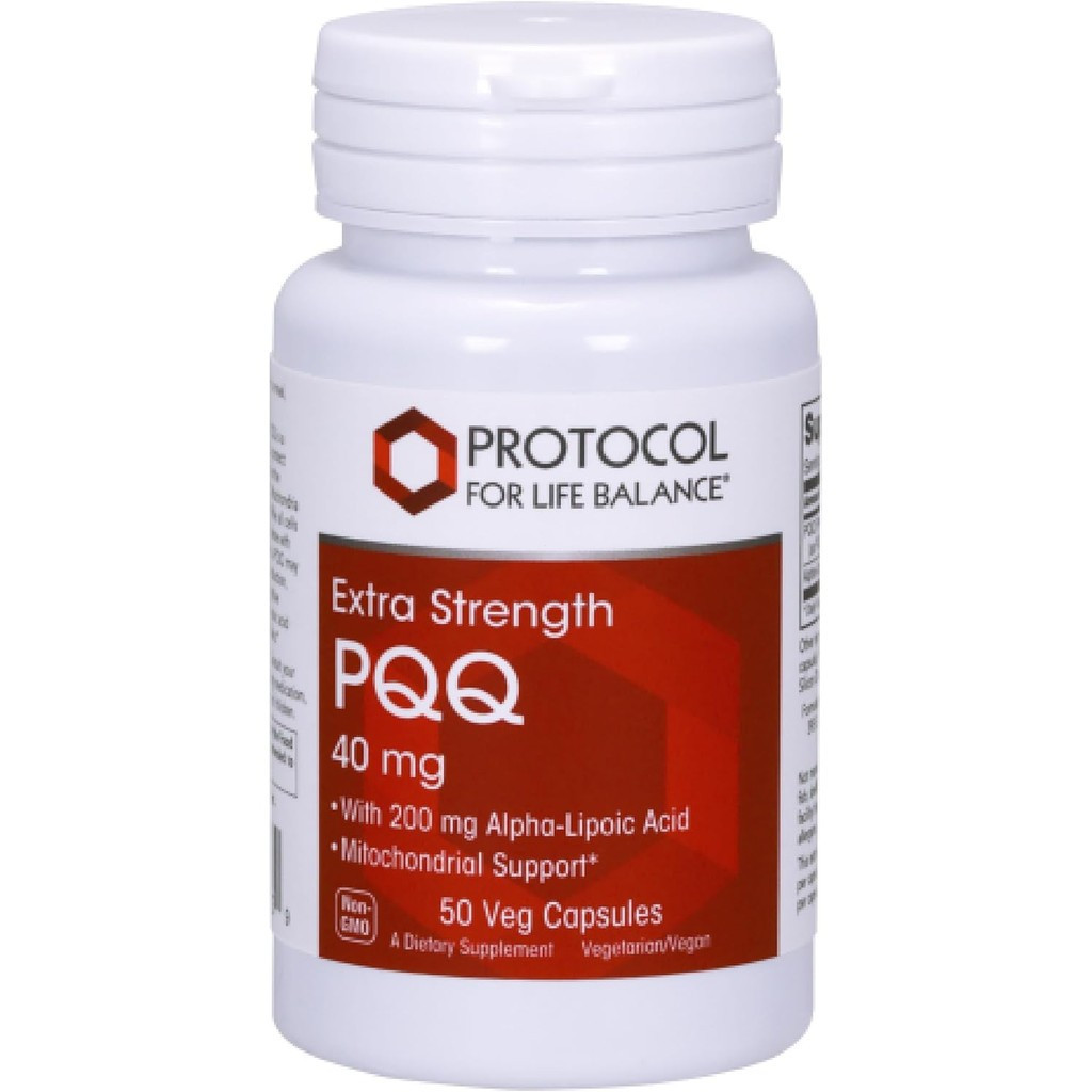 PROTOCOL FOR LIFE BALANCE Extra Strength PQQ 40mg - พร้อม Alpha-Lipoic Acid - อาหารเสริมสุขภาพหัวใจส