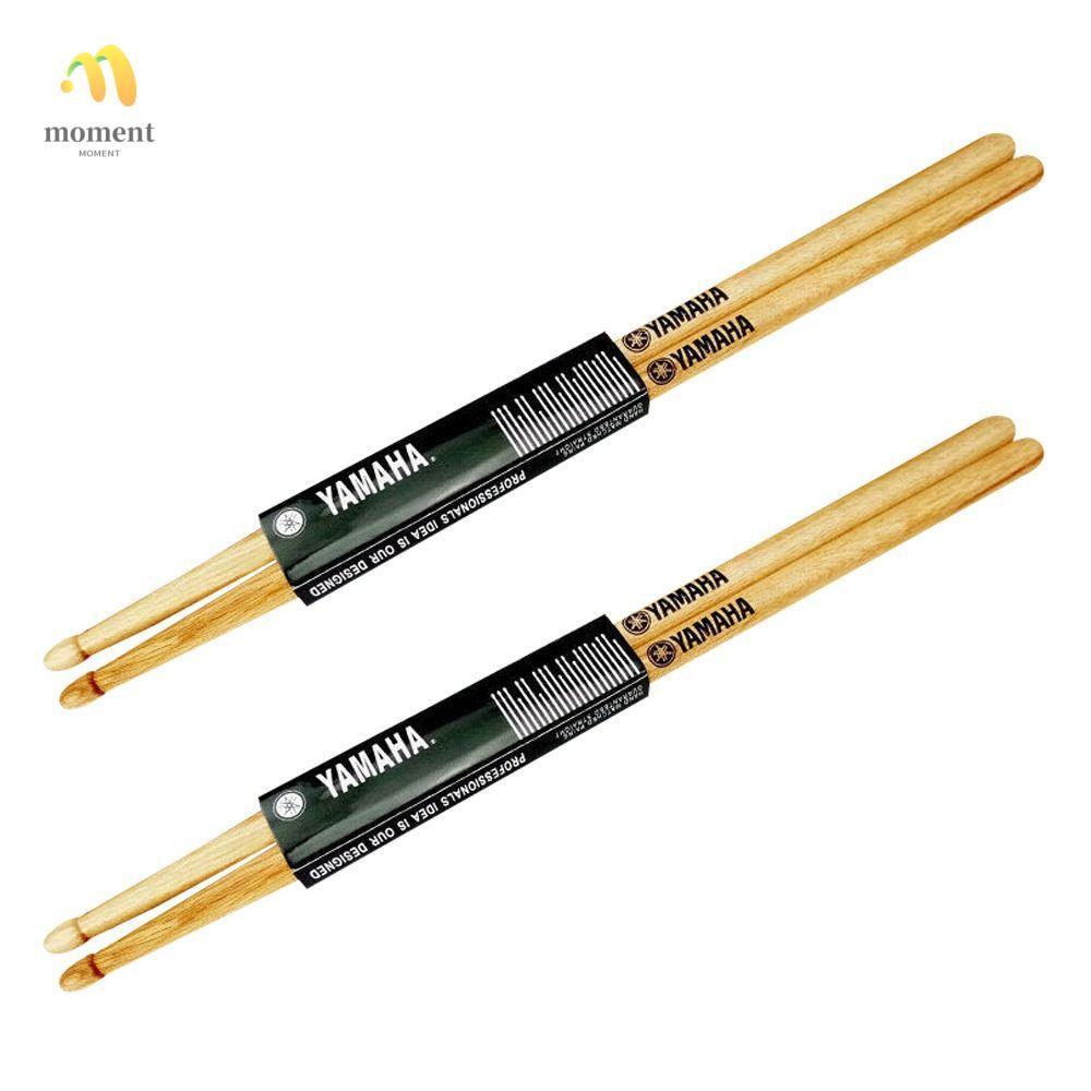 MOMENT 2pcs Drumstick, น้ําหนักเบา 5A/7A ค้อนกลองกลอง Sticks, Oaks Drumsticks ไม้เคล็ดลับ Maple ไม้ก