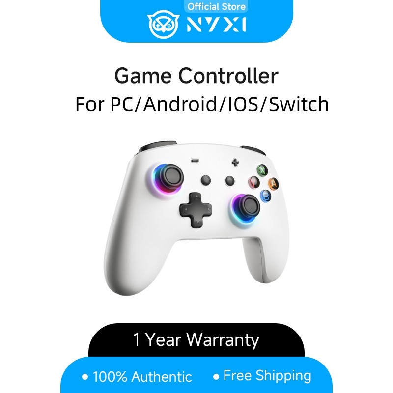 NYXI Switch Pro Controller สําหรับเกมมือถือ PC/Android/IOS/สวิตช์/Lite/OLED
