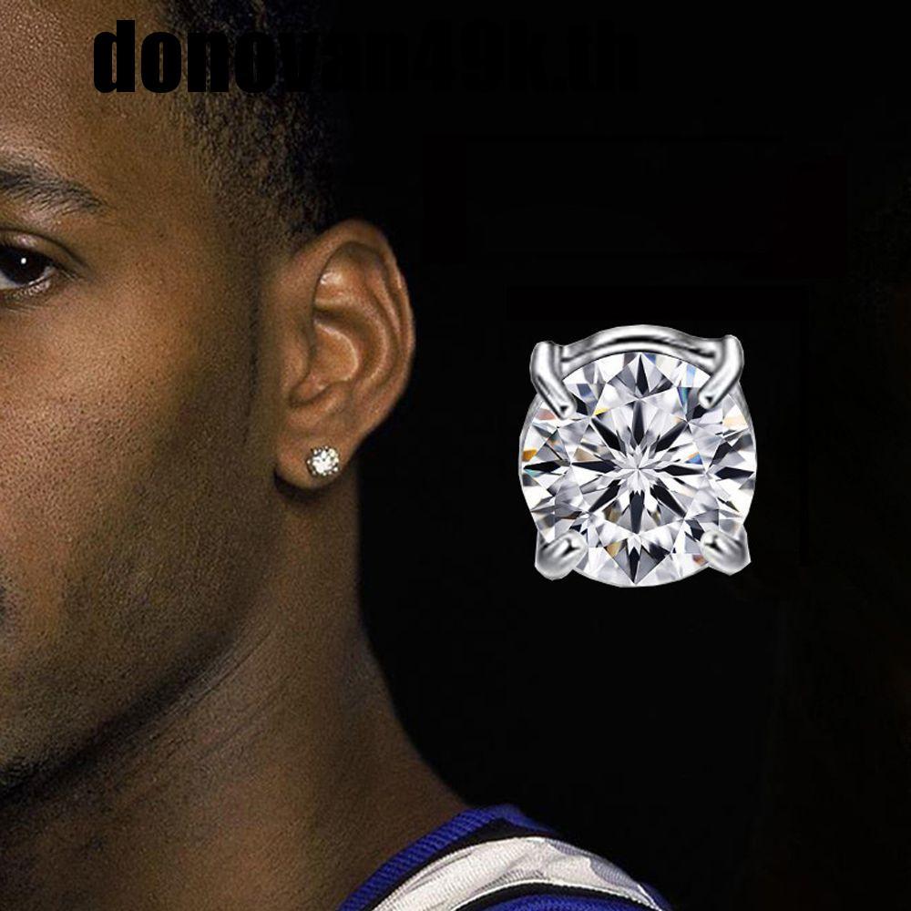 DODONVAN49K ต่างหูปลอมแบบคลิปเล็ก สำหรับผู้ชายและผู้หญิง ออกแบบเรขาคณิต