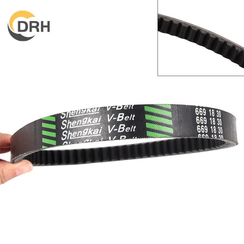 Newwellknownepic ไดรฟ์เข็มขัด 669 18 30 สกู๊ตเตอร์ Moped 49cc 50cc Go Kart GY6 CVT สําหรับ TAOTAO Ro