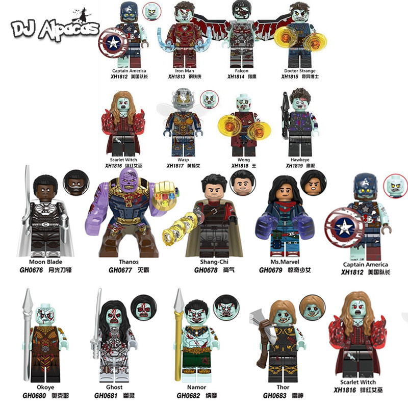 มินิตัวเลขของเล่นสยองขวัญซีรีส์ซอมบี้สะสมตุ๊กตาผี Okoye G0187