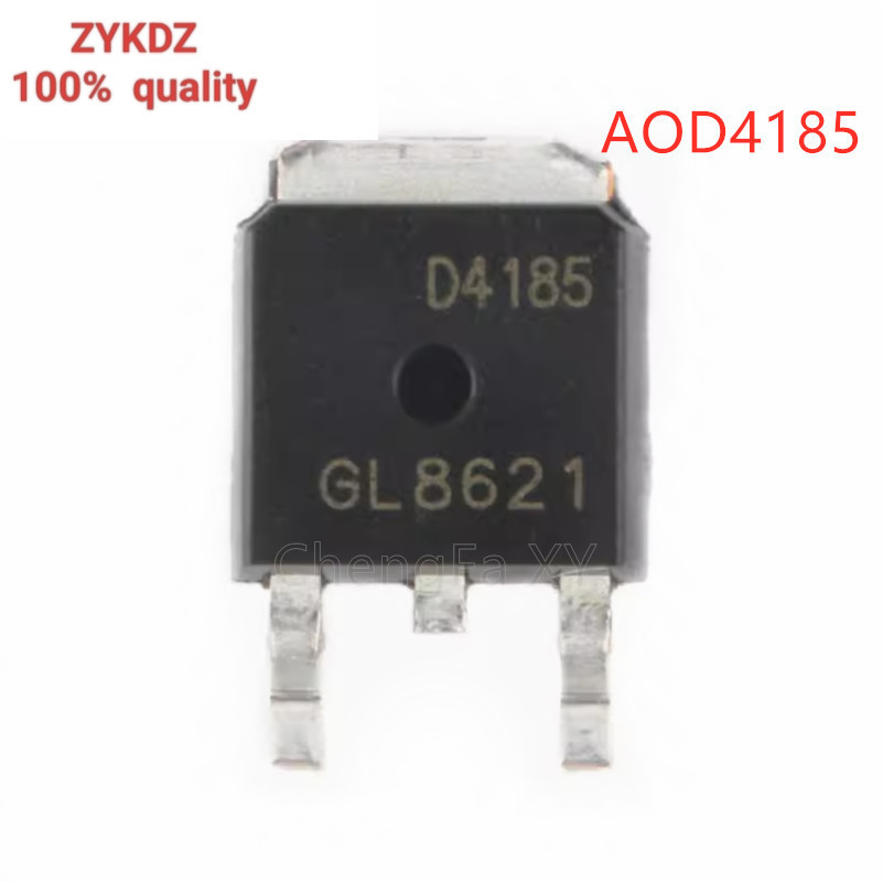 10 ชิ้น AOD4185 D4185 ในสต็อก TO-252