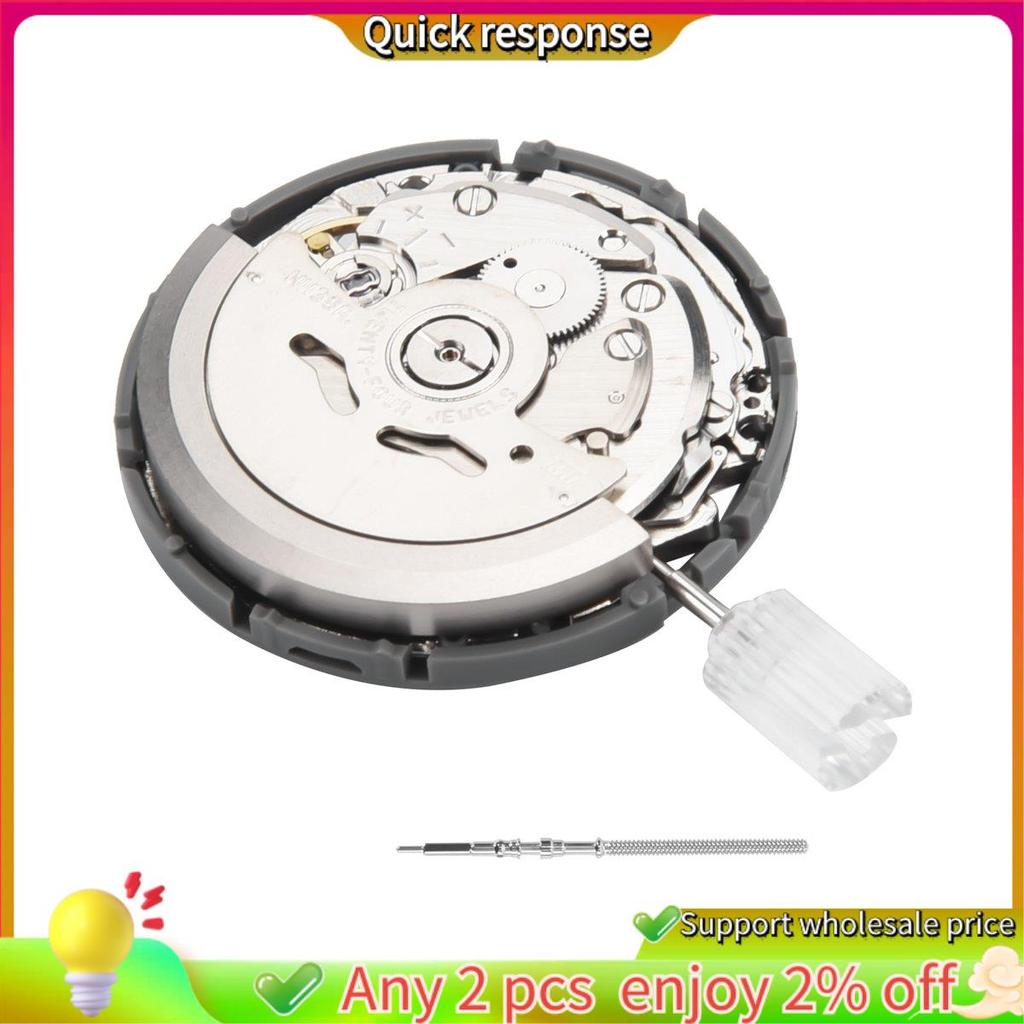 ในสต็อก-2 ชิ้น NH38 การเคลื่อนไหวมาตรฐาน NH3 Series อัตโนมัตินาฬิกา Movt สําหรับ SII NH38/NH38A นาฬิ