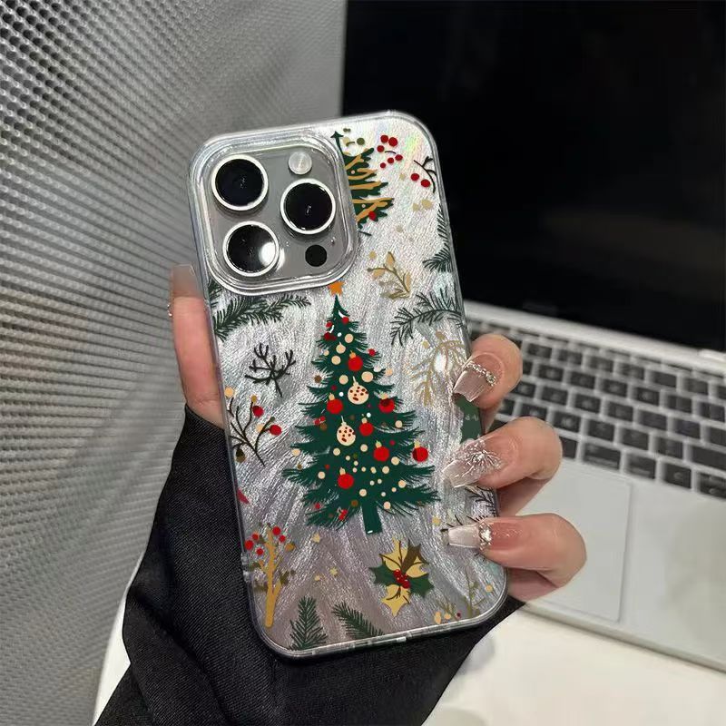 🌸Just-เข้ากันได้ เคส Apple เคสไอโฟน iPhone 17AIR 17/16PROMAX 16/15PLUS 14PRO 13/12PROMAX 11-HLYSK238