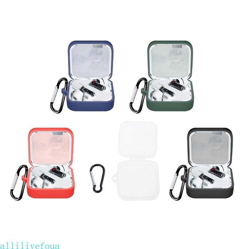 Allilivefoua ถือสําหรับ Nothing Ear 2 หูฟังฝุ่นล้างทําความสะอาดได้กล่องชาร์จ