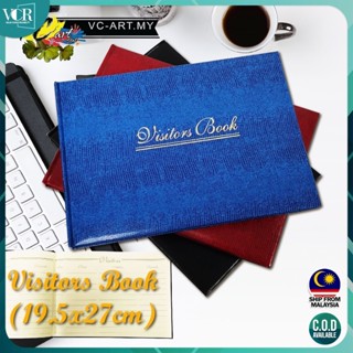 VC Art Guest Vistors Book 19.5x27 ซม. (ขนาด A4 +) หนังสือพยา…