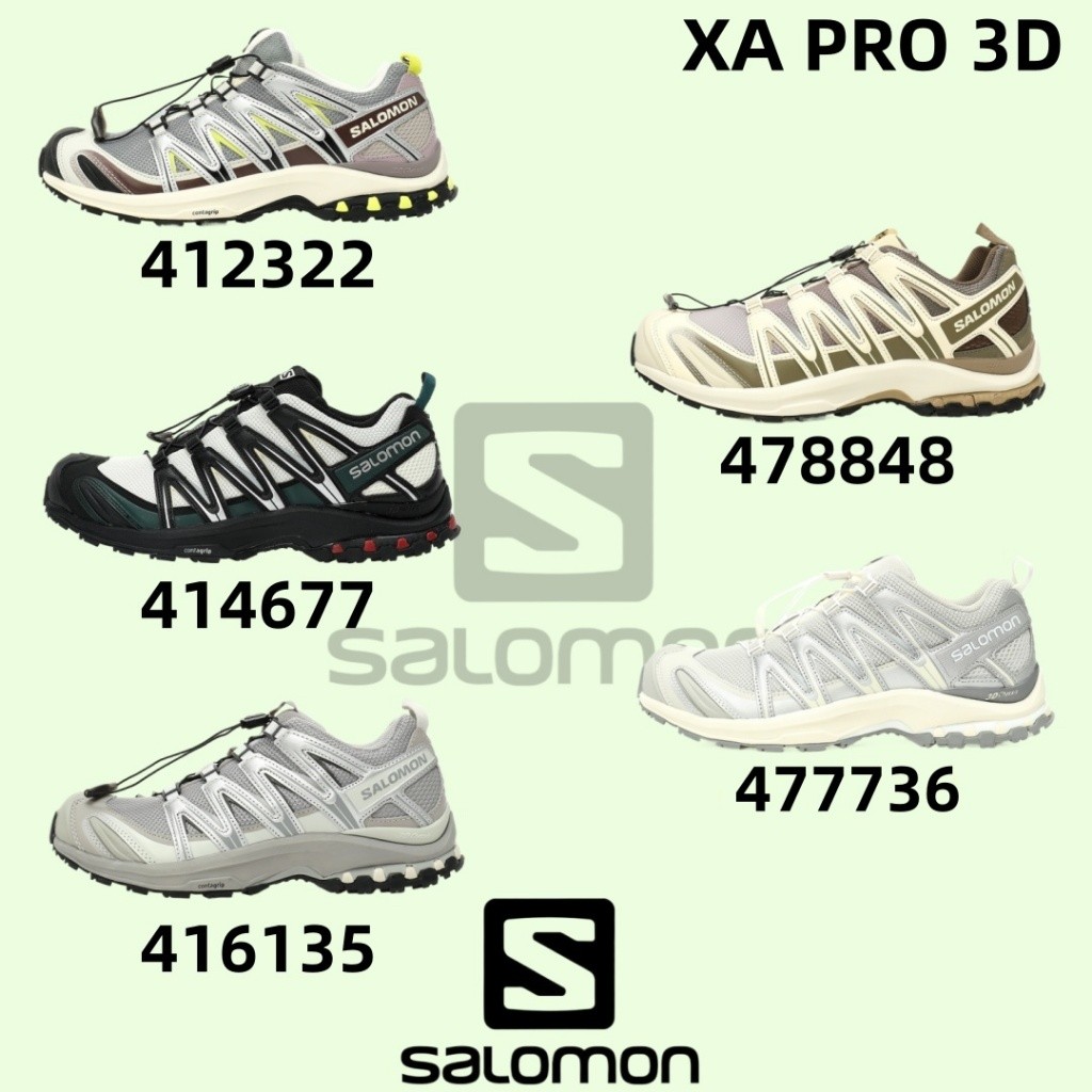 👟ของแท้ 100% อย่างเป็นทางการ👟 Salomon XA PRO 3D 412322รองเท้ากีฬาลำลองสำหรับผู้ชายและผู้หญิง