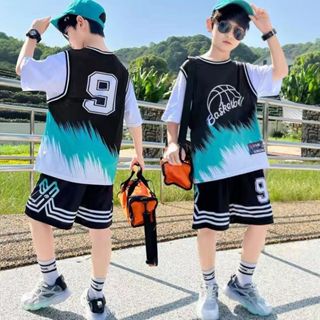 2025 ชุดบาสเกตบอลชายชุดกีฬาแห้งเร็วชุดใหญ่เด็กกีฬาสวมใส่น้ํา…