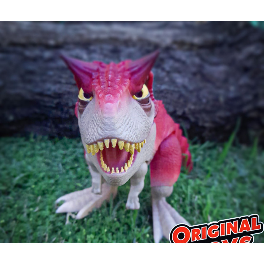 ของเล่นไดโนเสาร์ Cuero FLEXI DINO T-rex CARNOTAURUS