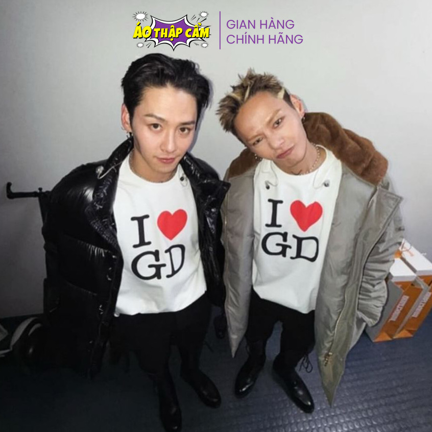 [เกรดพรีเมียม] เสื้อยืด Baby Tee โอเวอร์ไซส์ G-Dragon แฟนคลับ Kpop คอตตอน 250Gsm ยูนิเซ็กส์