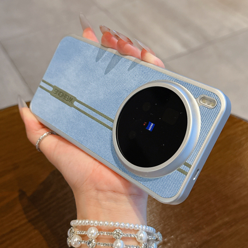 หรูหราผ้าPUเนื้อในตัวเคสโทรศัพท์แม่เหล็กสําหรับVIVO X300 Pro X200 Ultra X200 Pro X200S X200 Pro Mini Shellชาร์จไร้สายฮาร์ดกันกระแทกปกหลัง