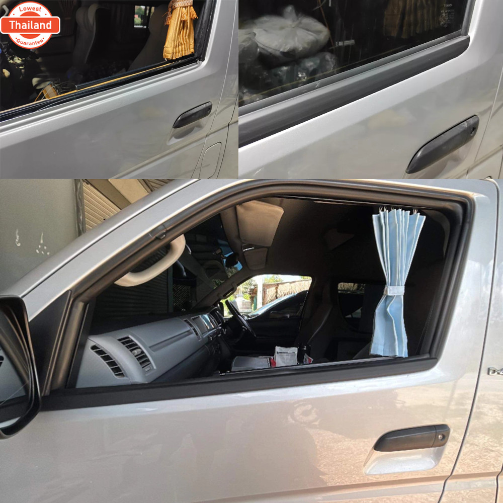 ยางรีดน้ำกระจกรถยนต์toyota price2เส้น คิ้วรีดน้ำประตู COMMUTER 2005-2018 รถตู้ คอมมิวเตอร์ KDH222 ยา