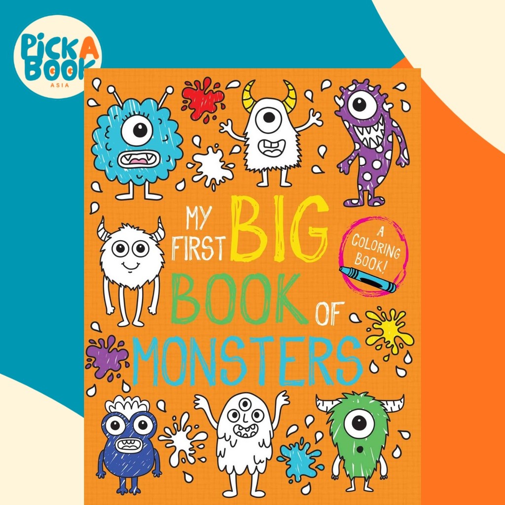 My First Big Book of Monsters โดย Little Bee Books (ปกอ่อน)