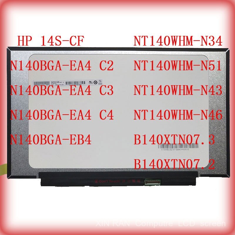 14 นิ้ว 14 - นิ้ว 30 - pin 14S-CF N140BGA-EA4 C2 C3 C4 N140BGA-EB4 NT140WHM-N34 / N51 / N43 / N46 B1