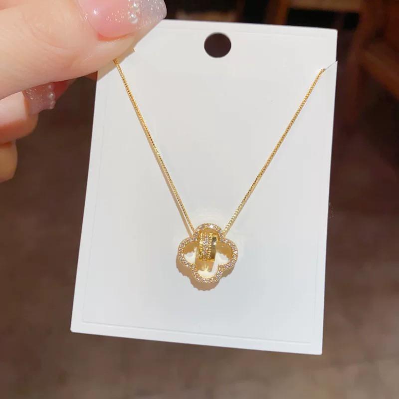 สร้อยคอ " พรอสเพอร์ริตี้-เน็กซัส Prosperity Nexus ทอง "  จุดเชื่อมโยงแห่งความมั่งคั่ง ดึงดูดทรัพย์ โ