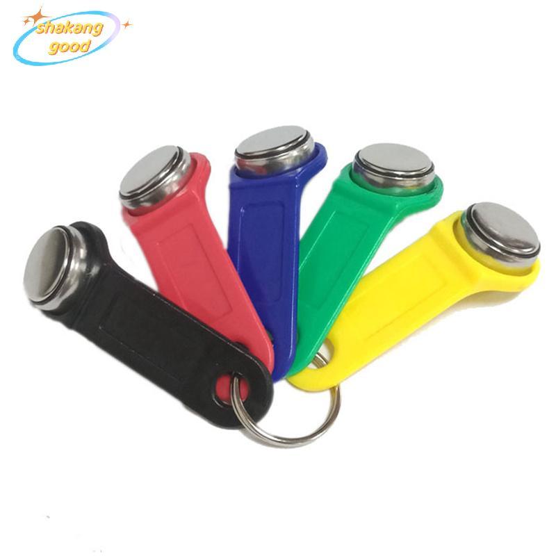 SKTH 5 ชิ้นอ่าน RFID Touch Memory Key TM1990 DS1990 iButton สําหรับคัดลอกการ์ด Dallas SKK