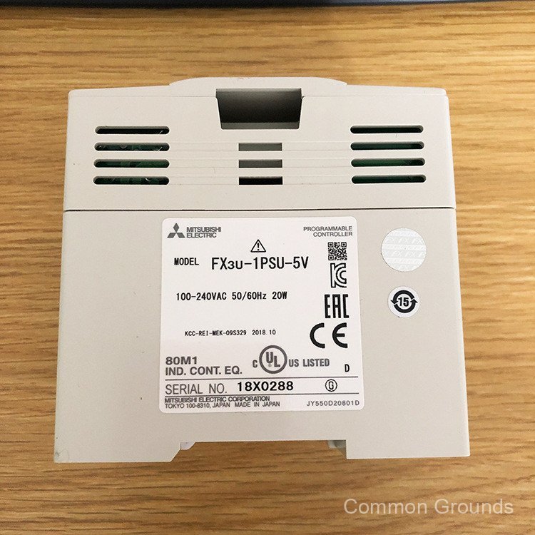 Mitsubishi PLC FX3U-1PSU-5V Mitsubishi Module FX3U Series Extension Power Module ข้อเสนอพิเศษดั้งเดิ