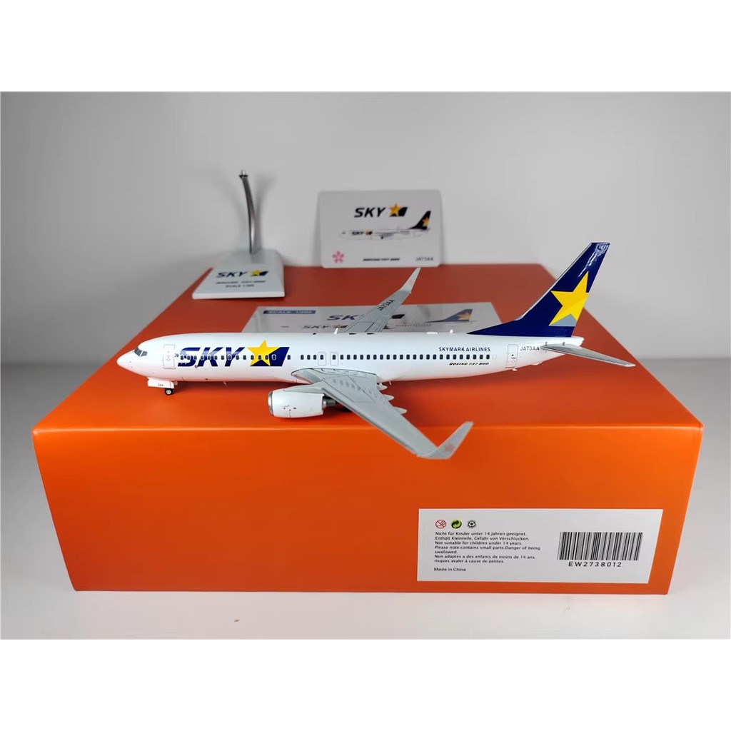 JC wings EW2738012 1: 200 Tianma Airlines B737-800 JA73AA รุ่นโลหะผสม