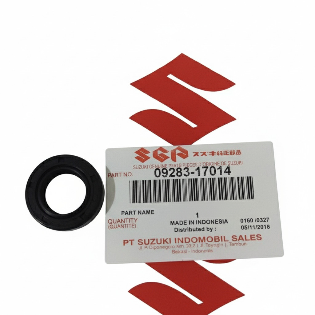 ซีลเกียร์หน้า 17x28x6 Suzuki RC 100 Crystal Tornado Satria 2 จังหวะ Original-topsp