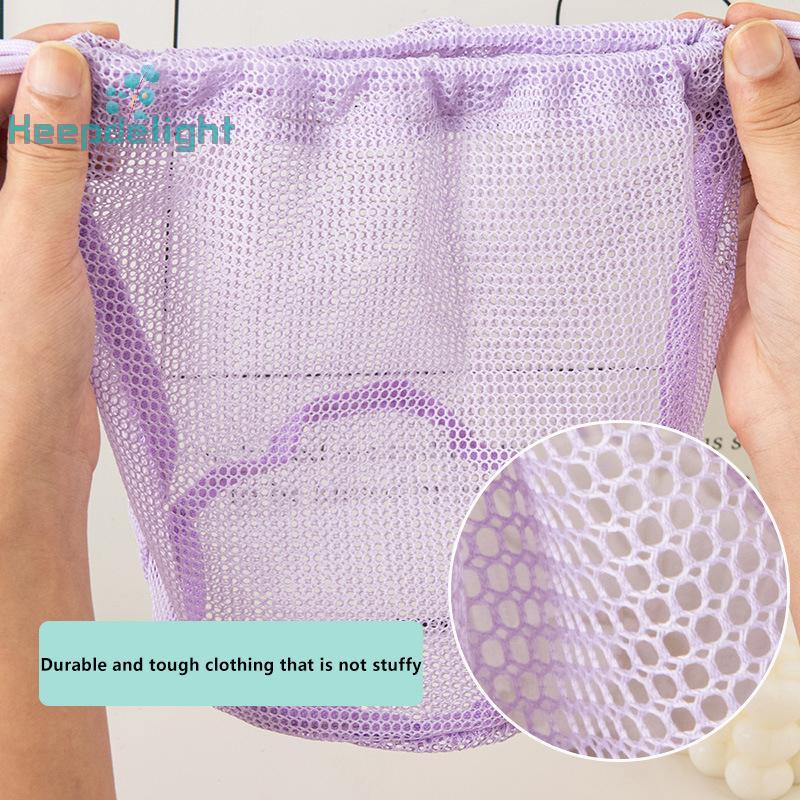 [Keepdelight] 1 ชิ้นตาข่ายไนลอน Drawstring Storage กระเป๋ากระเป๋าถืออเนกประสงค์ Travel & Outdoor กิจกรรมกระเป๋าสําหรับผลิตภัณฑ์ดิจิตอลแต่งหน้ากระเป๋า - รูปที่ 3