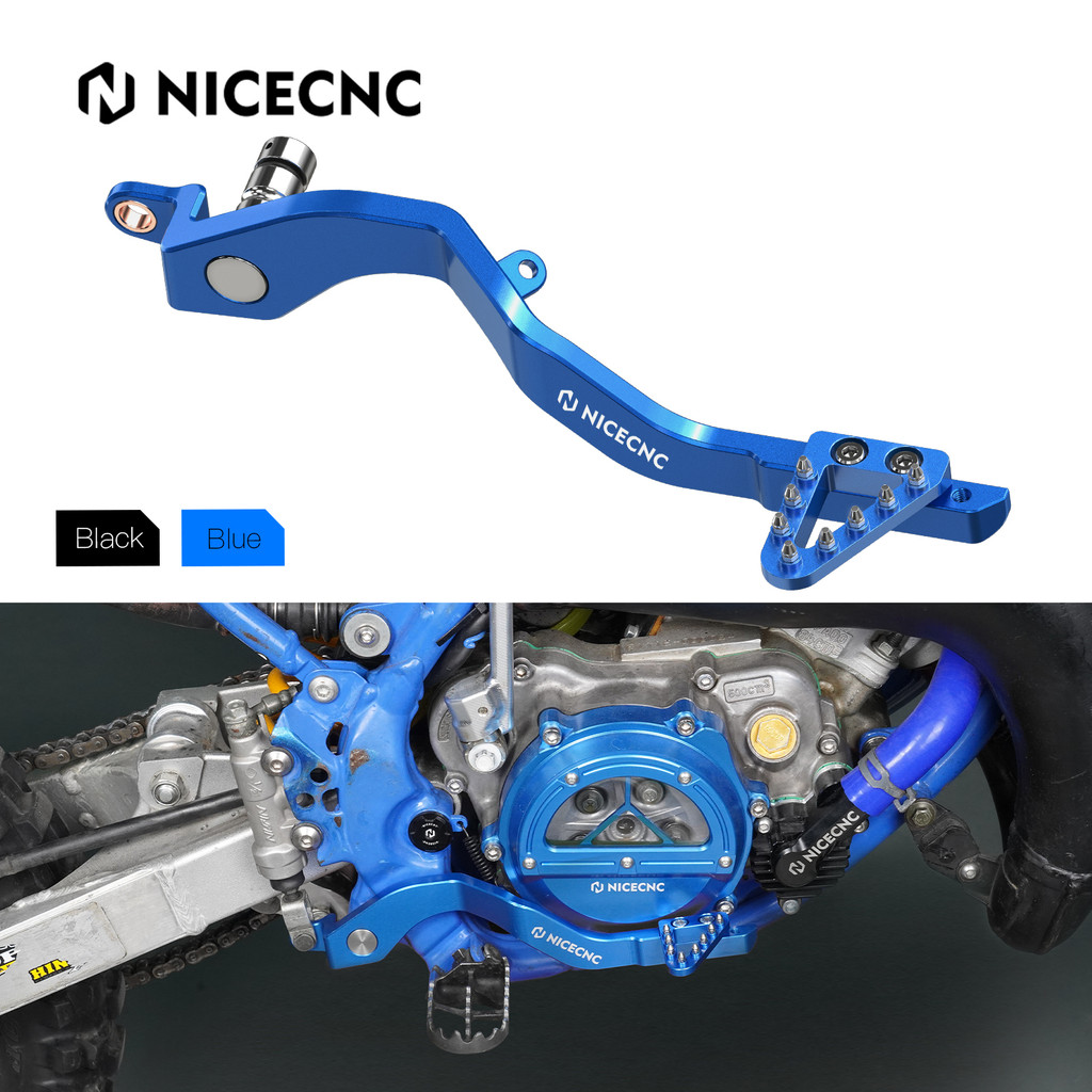 NC  สําหรับ Yamaha YZ85 YZ 85 2002-2023 2022 2021 2020 รถจักรยานยนต์ด้านหลังเบรคเหยียบคันโยกแขนปรับข