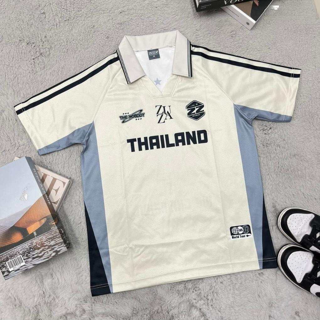 เสื้อโปโล Team Thailand ทรงโอเวอร์ไซส์ ผ้าไมโคร ใส่สบาย