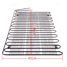 แผงระบายความร้อนตู้เย็น (คอยล์ร้อน) ขนาด 1/6 HP ขนาด 60cm*43cm(เหมาะสำหรับตู้เย็นขนาด 6-7Q) อะไหล่ตู้เย็น - รูปที่ 5