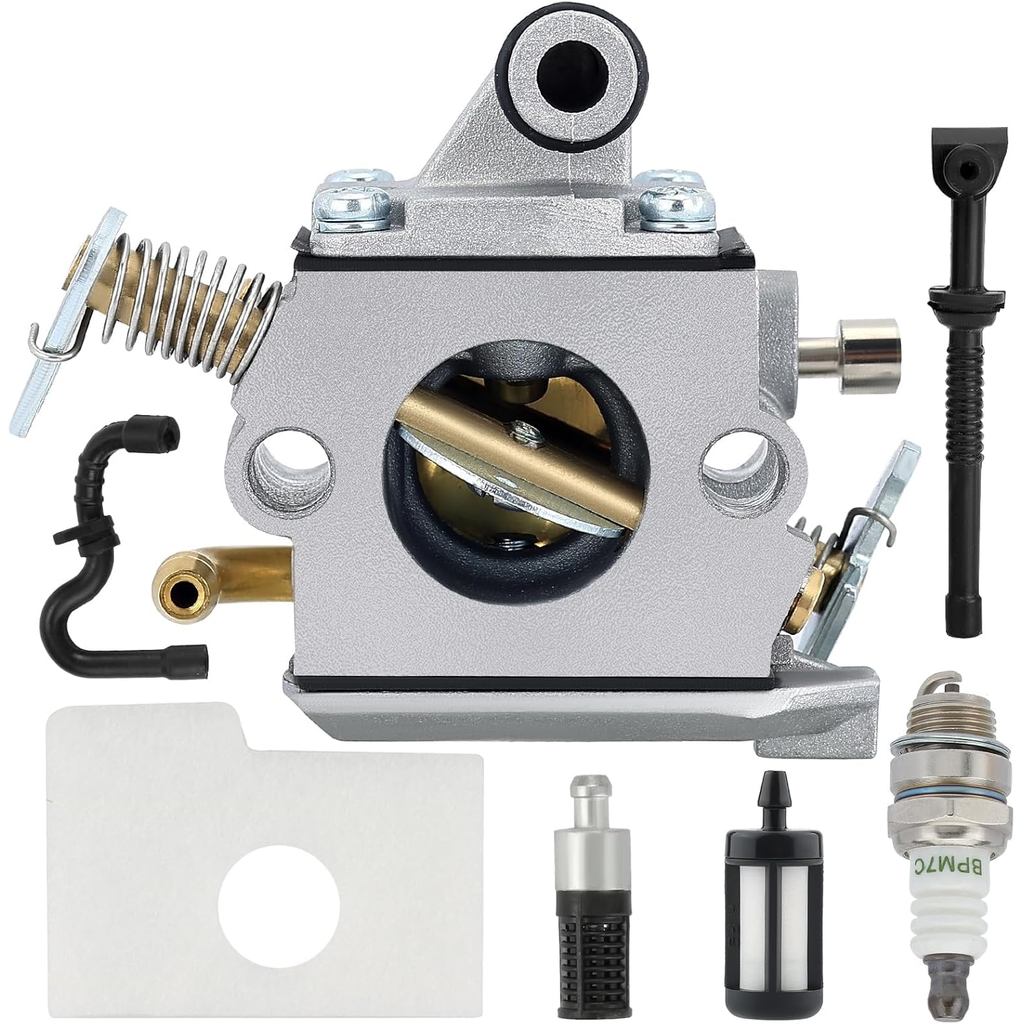 Saviour MS170 คาร์บูเรเตอร์สําหรับ Stihl MS 170 MS180 MS180C 017 018 Chainsaw Carb เปลี่ยน Zama C1Q-