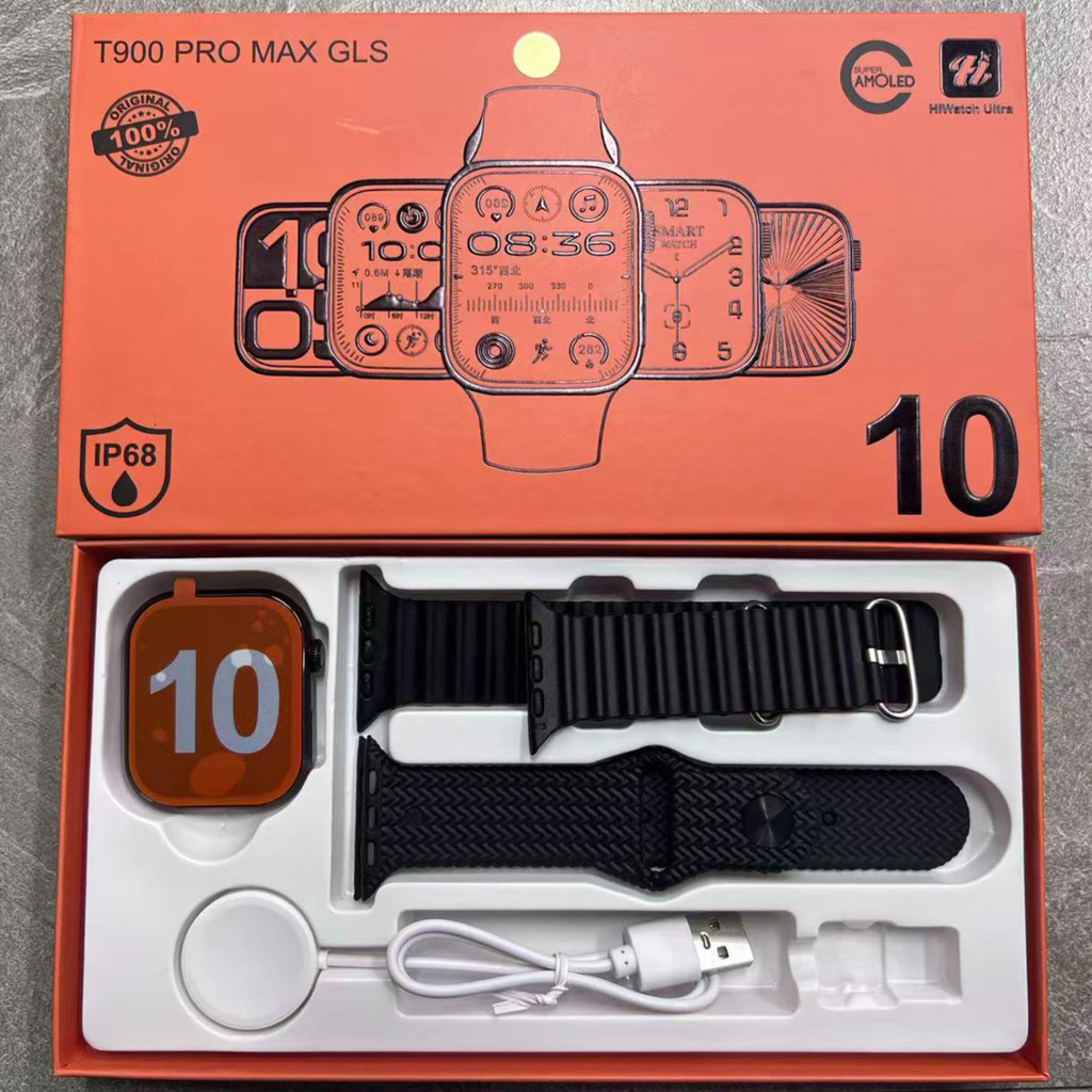 สมาร์ทวอทช์ ซีรีส์ 9 กันน้ําเป็นพิเศษ สําหรับผู้ชายผู้หญิง การตรวจจับความดันโลหิตกีฬา T800 kd99 SWHG