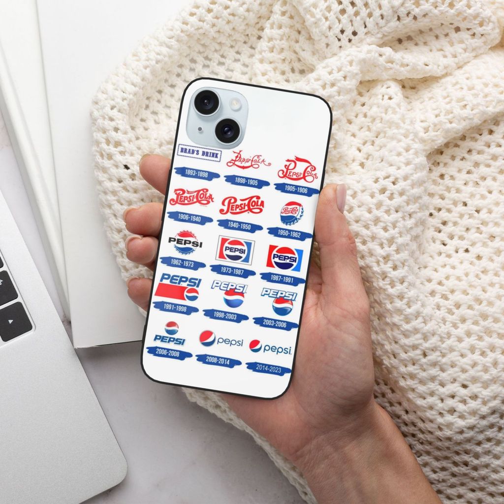Pepsi Logo Evolution เคสโทรศัพท์กันกระแทกคุณภาพสูงใหม่สําหรับ IPhone 17 Air 16Pro 17Pro Max