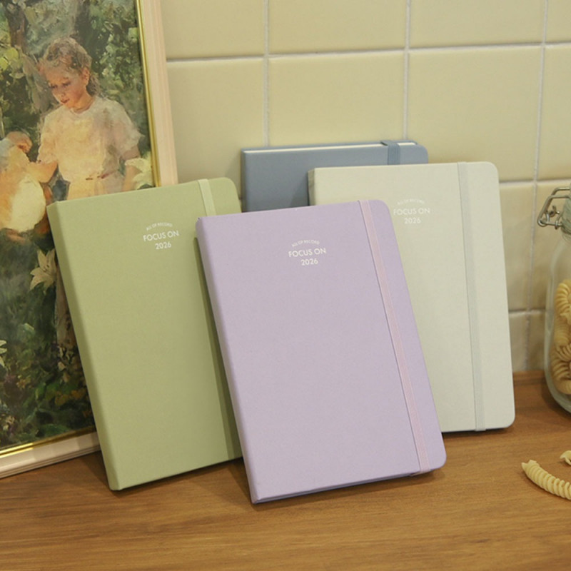 2026 KOREA DIARY — 7321 Design / Focus On Weekly Planner (Dated)