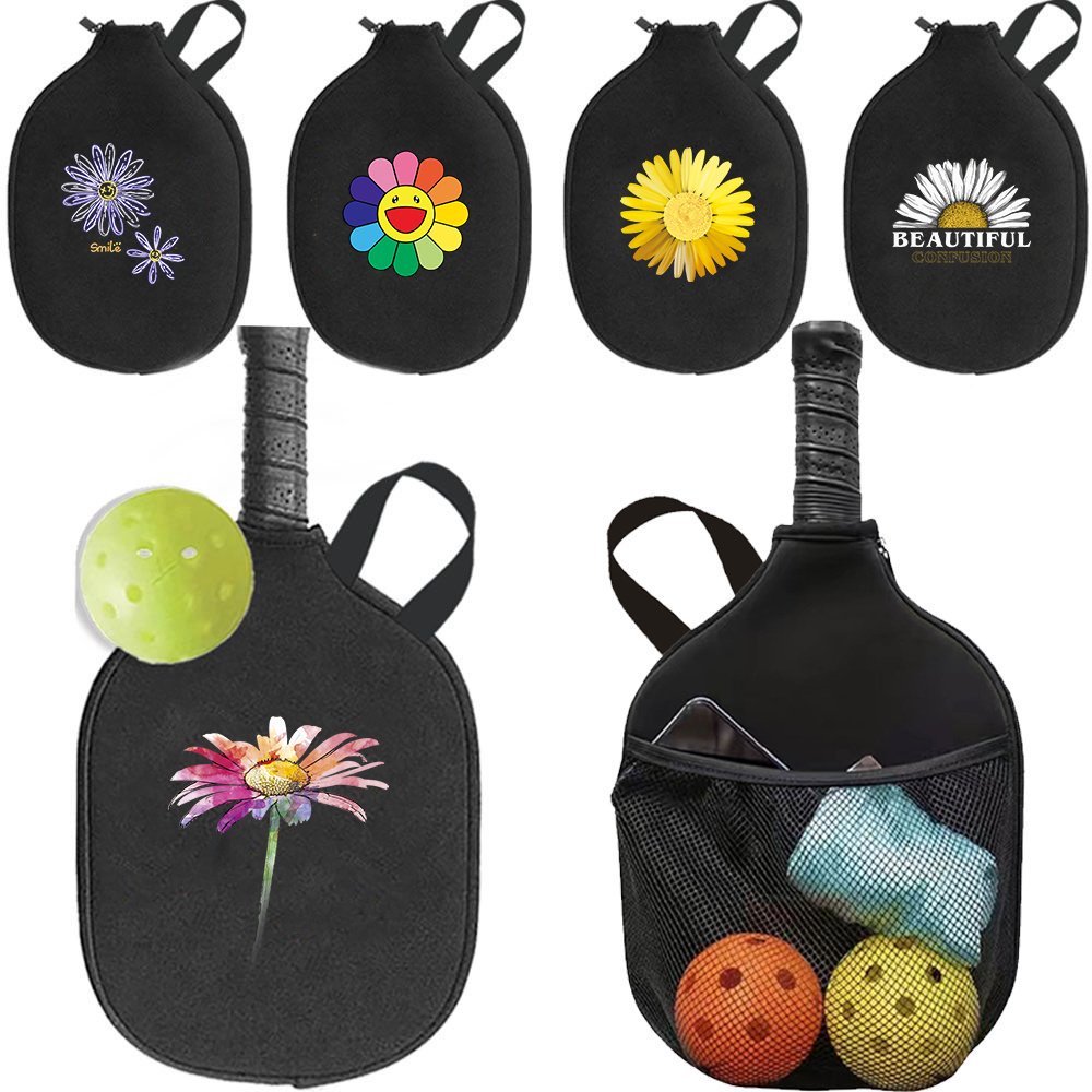 Pickleball Racquet beg ปกคลุมปิกเกิลบอล ปลอกปิกเกิลบอล กระเป๋าเดินทางสำหรับปิกเกิลบอล ฝาครอบป้องกันฝุ่น