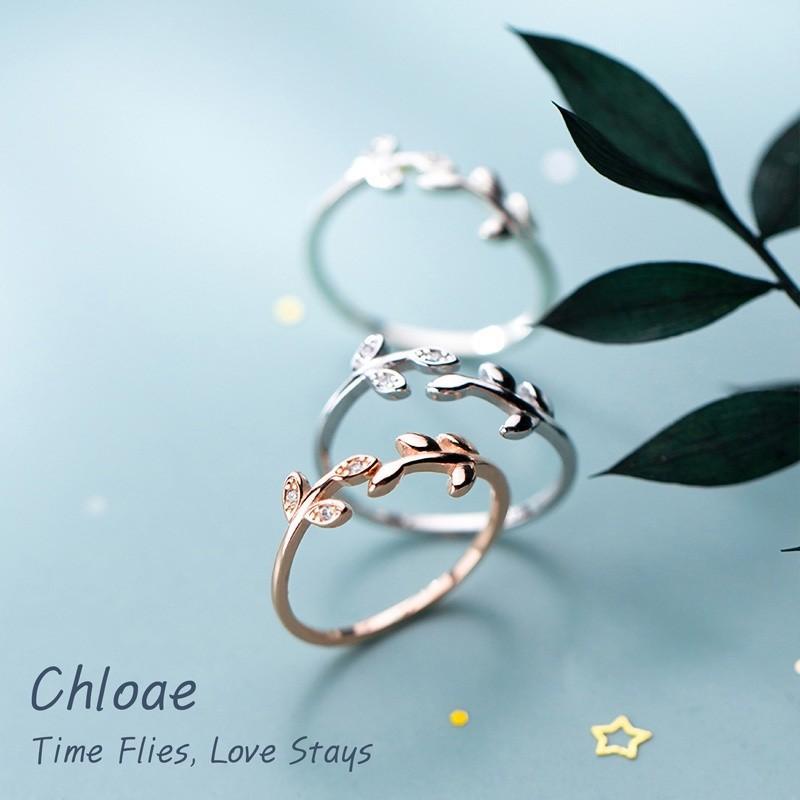 Chloae แหวนเงินแท้ S925 [MERCELO]