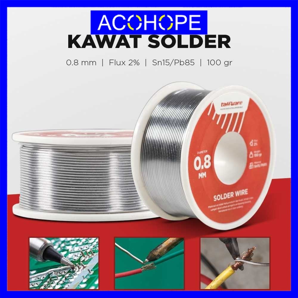 ลวดบัดกรี Afope 0.8mm 100gr - SWH010