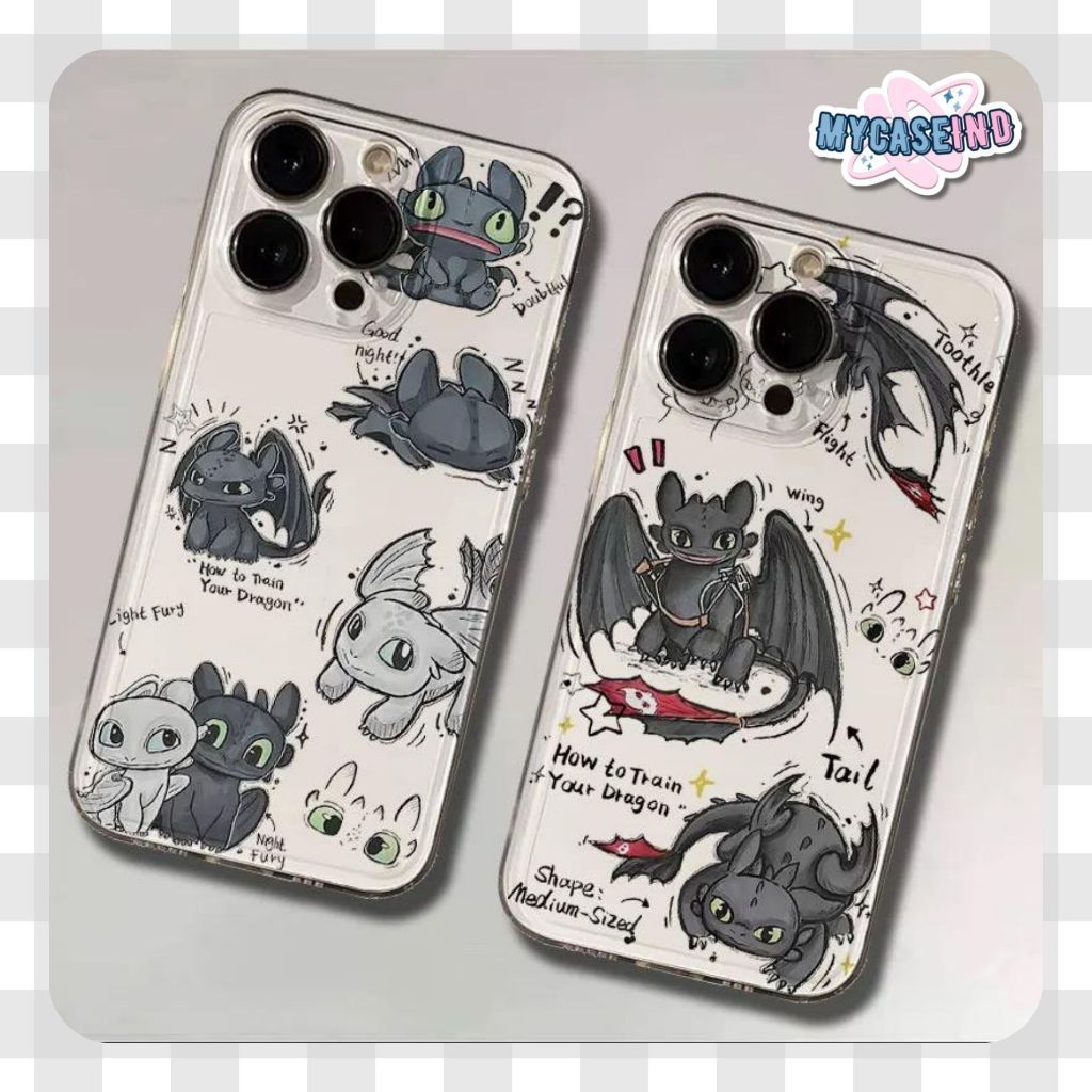 DRAGON TOOTHLESS ANGEL EYE PRINTING กรณี pocophone a3 m4 m7 pro 4g 5g f5 redmi note 7 12 pro 4g 5g 4