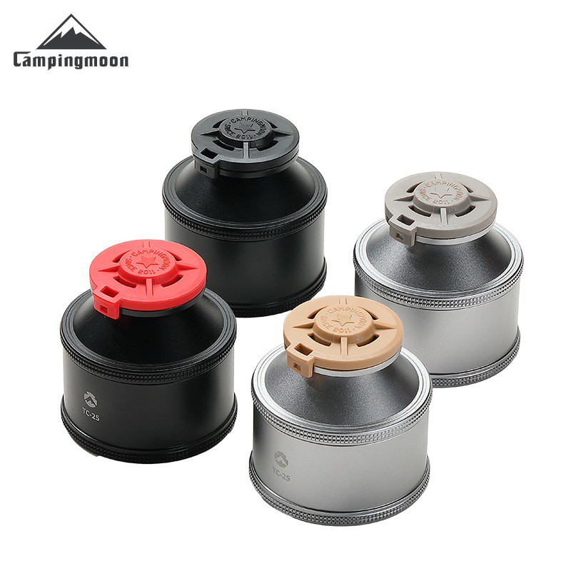 ฝาครอบถังแก๊ส Campingmoon G-4 แบบกันฝุ่นและไม่รั่วสำหรับการเดินทางข้างนอกและอุปกรณ์แคมปิ้ง