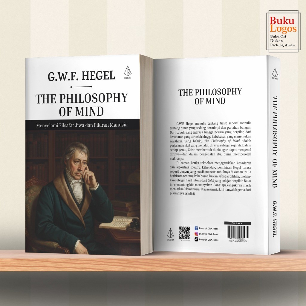 หนังสือโลโก้ - หนังสือปรัชญาแห่งจิตใจ: การสํารวจปรัชญาแห่งจิตวิญญาณและความคิดของมนุษย์ - GRF Hegel