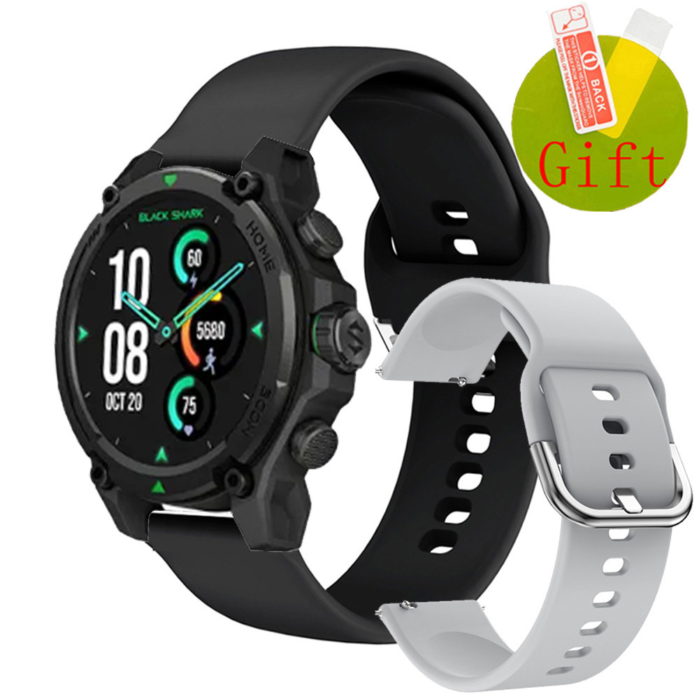 สาย Black Shark GS3 GS 3 กีฬาสายรัดข้อมือซิลิโคนสําหรับ Black Shark S1 Classic Pro สายคล้อง Smartwat