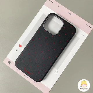เคสไอโฟน16 17 สำหรับ iPhone 11 17 16 14 15 12 13 Pro Max 7 15 8 16 Plus 17air X XR XS SE2 3 ปกอ่อนลายจุดเล็กสีสันสดใส