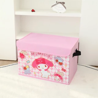 กล่องพับได้ (Storage Box) (มี 3 ขนาด: S, L, XL) เก็บของใช้, เสื้อผ้า, ของเล่น, หรือหนังสือให้เป็นระเบียบสุดๆ